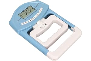 PONGNAS Testeur de Force de Préhension, Dynamomètre Numérique électronique Hand Grip Strength Trainer Hand Exerciser Meter pour le Sport, la Maison, L'école