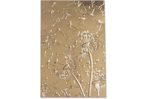 Sizzix Kath Breen 665001 Classeur de gaufrage Motif pissenlit Multicolore
