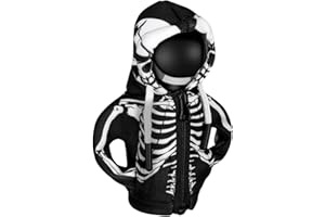 GUYOMM Car Gear Stick Hoodie,Universal Skull Car Gear Shift Knob Cover Fun Car Accessories Interior Decoration for Gearstick Protective for Automotive Truck Vehicles