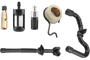 BOROCO Pompa Olio Motosega Stihl,Filtro della linea del carburante dell'ingranaggio della pompa dell'olio di per i pezzi di ricambio della motosega di Stihl MS180 MS170 018 017