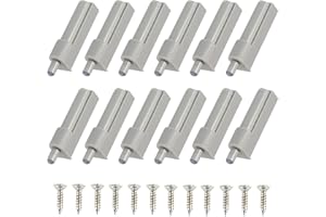 XINSUO Push to Open 12 amortyzatorów drzwiowych, cichego domykania, tłumiki drzwi meblowych, mechanizm push to open, amortyzator drzwi wejściowych, miękkie domykanie, do biura, szafy, szuflad