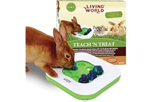 Living World 3in1 interaktives Spielzeug, für Kaninchen, Chinchillas, Meerschweinchen und Ratten