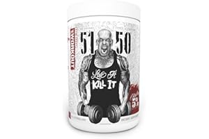 TAMBEEZE 5% Nutrition 5150 Pre-Workout Powder | High-Stim Formula with Caffeine, Citrulline & Beta-Alanine | 30 Servings, Wildberry
