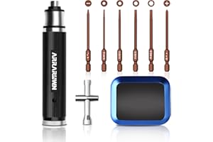 ARRAROWN Kit de 9 outils de voiture télécommandée 6 en 1 avec plateau, clé cruciforme, kit d'outils de réparation compatible avec la plupart des voitures télécommandées