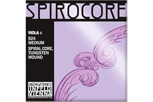 THOMASTIK-INFELD Thomastik S24W Einzelsaite für Viola 4/4 Spirocore - C-Saite Spiralkern Wolfram umsponnen, weich