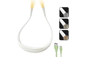 cuteDIY Buchlampe Led Leselampe Book Light Umhängelampe Leseleuchte Handarbeiten