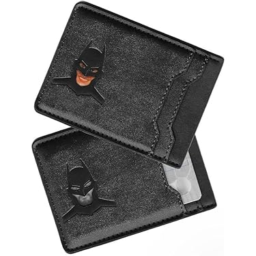 Portafoglio Cameriere LEAS Pelle Vera - Nero Con Scomparto Monete E Zip