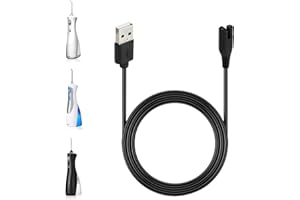 GOERPN Water Flosser Chargers Compatible with Waterpik Models, Replacement USB Charging Cable for GS8-1 WP360 WP360W WP440 WP462 WP465 WP462W WP450 WP450W WF13 WP100