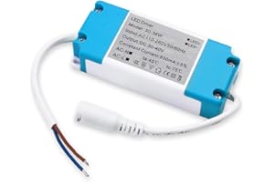 TUWONWA Trasformatore LED 30w-36w,Trasformatore LED Uscita 30-40v 830MA,Driver LED a Tensione Costante Da 220v,Alimentatore LED Universale per Strisce Luminose, Faretti E Lampade a Bassa Tensione