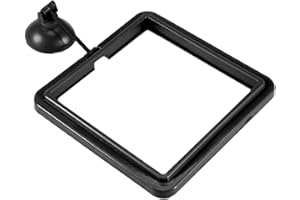 SunGrow Fish Food Feeding Ring, Stop Water Turbulence from Washing Food & Floating Plants into Filter, Suitable for Flakes & Floating Fish Pellets, for Goldfish, Guppy, Neon Tetra, Betta
