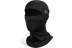 Awumbuk Summer Balaclava med UV-skydd, Ice Silk Balaclava Ansiktsmask Andas och kyler för män och kvinnor, för cykling, motorcykel, löpning, utomhussporter