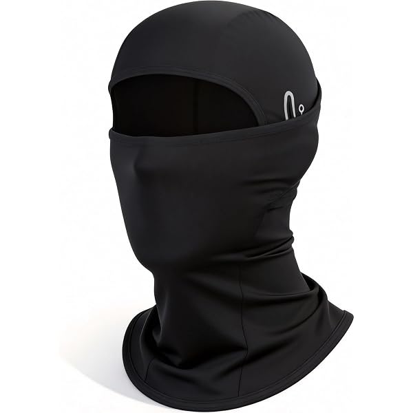 Tour De Cou Cache Nez Oreille Moto Ski Scooter Cagoule Casque Textile Noir 0 1