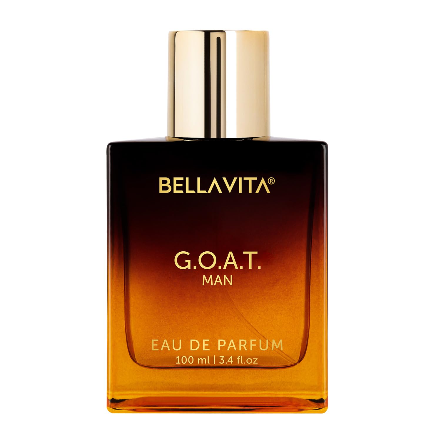 Bella Vita Luxury G.O.A.T Man Eau De Parfum Perfume with Bergamot, Patchouli & Vetiver|Premium, Long Lasting Spicy & Woody Fr