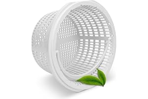 ZESTEFY Skimmerkorb, Ersatzkorb für Standard Pool Skimmer - Chlorbeständiger Filterkorb mit Griff zur effizienten Poolreinigung (Blätter, Schmutz)