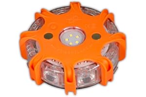 LIFE IS SIMPLE Lampeggiante a batteria con LED Powerflare Plus in diversi colori, Orange, keine Angabe, 0.00W