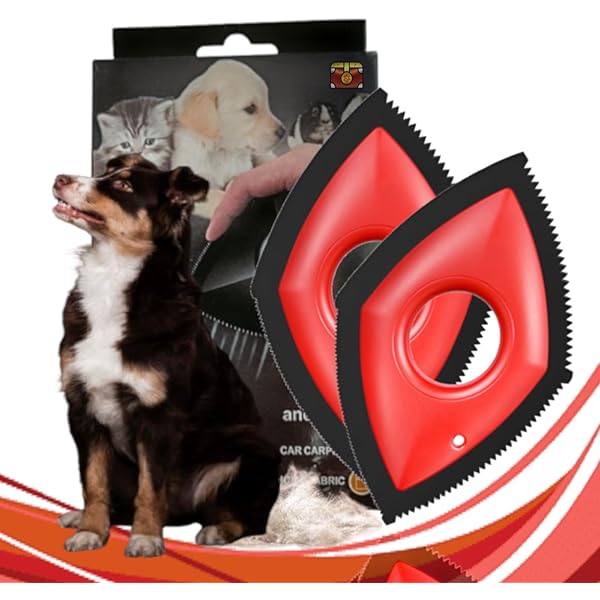 Spazzola Per Pelì Di Animali Pets4Luv - Rimuove Peli Da Divano, Auto, Tessuti (2 Pezzi) - Foto 9