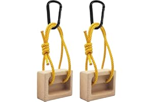 Hängbräda För Klättring Och Träning Av Fingerstyrka 1 Par Trä Fingerboard | Fingerboard Klättring Perfekt För Inomhus Utomhus Dörrkarm Och Utomhuslek
