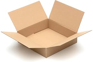 KK VERPACKUNGEN 50 cartons de 400 x 400 x 100 mm pour l'emballage et l'expédition