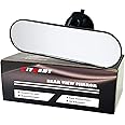 KITBEST Rear View Mirror for Driving Test, Rear View Mirror, Car Mirror for Instructor Examiner Learner Driver and Driving Test & Lesson Adhesive Interior Suction Cup Rearview Mirror (220 x 64mm)