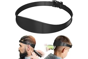 OQKAHIV 1pcs Haarschneide-Set: Rasierschablone, gebogenes Haarschnittband aus rutschfestem Silikon für DIY-Haarschnitte zu Hause, für perfektes und präzises Trimmen zu Hause