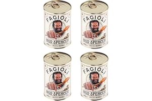 BUD POWER Fagioli alla Bud Spencer Ricetta Originale - 4 lattine da 400gr