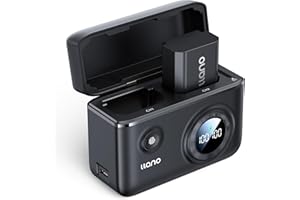 llano NP-FZ100 zestaw szybkiej podwójnej ładowarki 18 W, do Sony A7iii, A7R V, IV, Alpha A7C, A6700, ILCE-1M2, A7R3, ZV-E1, FX3, FX30, z 1 opakowaniem zapasowym 2400 mAh, inteligentny wyświetlacz