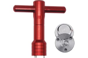 DAZUZD Golf Weights Screws with Wrench Tool for Taylormade TP Collection & Spider Mini Putter (Red)