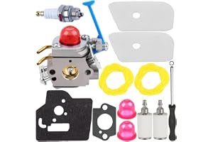 ZAMDOE 545081848 C1Q-W40A förgasare för Husqvarna 128LD 128L 125L 128CD | Carb för 128LDX 124L 128L 128C 124C 125LDX 128R 128RJ strängtrimmer borstskärare för Zama 545081850