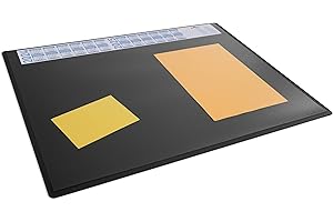 DURABLE - Sous-main antidérapant avec calendrier - 65 x 50 cm - en polypropylène - Noir