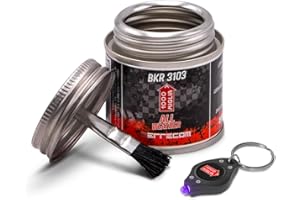 ERRECOM 1000 Miglia BKR 3103 Lubrifiant pour Chaîne Vélo All Weather - 60 ml, pour Toutes les Saisons et Conditions Météorologiques, Pot All-In-One avec Pinceau Inclus