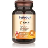 Validus Vitamin C 1000 Mg + Citrus + Zinc 30 Tablets