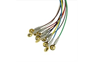 Återanvändbara EEG Gold Cup elektroder | Guldkoppelektroder