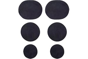 GEDOX Agujero En Reparacion De Calzado - Parche Reparador De Talón De De Cuero - Parche De Prevención De Calzado - Parche De Reparación De Agujeros Para Zapatillas - Parche Autoadhesivo Para El Talón Del En