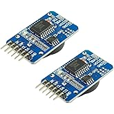 2xpcs DS3231 AT24C32 IIC Module Precision Clock for Arduino | 2xpcs I2C Module Minuscule DS3231 AT24C32 Précision Module Horl