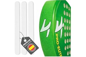 4UFORME Transparent Padel Rough Surface Racket Cover with Microwave Texture Accessories for Extra Protection Durable, Flexible, Lightweight and Strong Dimensions: 35 x 370 mm