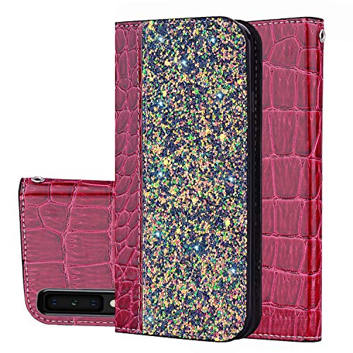 Preisvergleich Produktbild Galaxy A7 2018 Handyhülle [Premium Leder] [Standfunktion] [Kartenfach] [Magnetverschluss] PU Schlanke Leder Brieftasche für Samsung Galaxy A7 2018 (4)