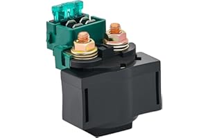 OuYi Motocicleta Solenoide Relé De Arranque para KAWASAKI VN800 VULCAN 800 1996-2005/GS500 GS 500 1990-2009/EN500 VULCAN 500 1990-1996/SUZUKI GS500 1990-2009 GSXR750 1993 1994 1995 GSXR1100 1993-1998