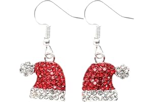 ONRAGT Ohrringe Weihnachten, Weihnachtsohrringe Damen Christmas Earrings Niedlich Weihnachtsschmuck Weihnachts Ohrringe, für Damen Mädchen Weihnachts Neujahrs Styling Accessoires
