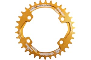 DJC COMPONENTS DJC Bike Chainring Asymmetrical 96BCD Round/Oval for XT SLX M6000 / M7000 / M8000 / M9000 MTB 7/8/9/10/11/12 Speed Narrow Wide 30T/32T/34T/36T/38T Tooth