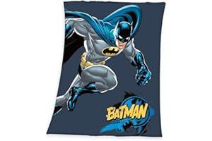WILD SOUTH SHOP Herding Couverture Polaire Batman, 130 x 170 cm, 100% Polyester, Polaire