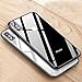 Produktbild iPhone XS Hülle, KKtick iPhone XS Handyhülle Plating Silikon Bumper Case TPU Flexibel Gel Hülle Rutschfeste Tasche Case Cover Schutzhülle für iPhone XS - Schwarz  Case Cover zwart