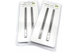 HOBBYPOWER24 4x HARTMETALL HM Hobelmesser Wendemesser Messer länge 102mm für Hobel Elektrohobel AEG ATLAS-COPCO EH102 / HB750 / HBE800