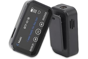 SENECESLI MP3 -spelare med Bluetooth, Portable Digital Lossless Music Player, 1,47 "Full Touch Screen, Electric Book, R