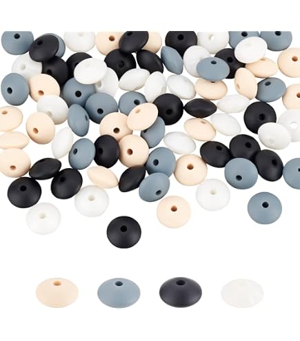 Lot De 52 Perles Carrées En Silicone Avec Lettres A à Z - 12 Mm, Blanc, Pour Fabriquer Bracelets, Porte-clés, Cordons De Serrage DIY - 2