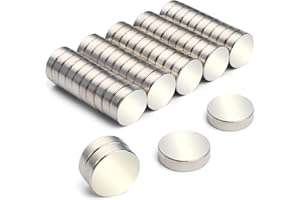 FINDMAG Magnete Stark, 50 Stück 10 mm x 3 mm Neodym Magnete Extra Stark, Magnetisch Klein, Kleine Magnet Rund, Pinnwand Mini Magnet für Magnettafel, Handwerk, Fotos Whiteboard,