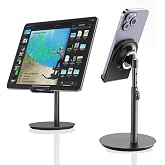 Bix Saiji S1-II Masa i&ccedil;in Cep Telefonu & Tablet Standı, Ayarlanabilir Y&uuml;kseklik A&ccedil;ısı, iPhone, iPad, Samsung vb. T&uuml;m 4''-11''