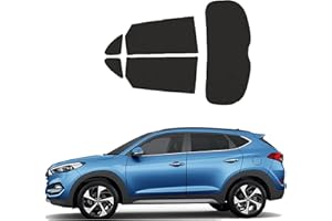 Generico Pellicole Oscuramento Vetri Auto Pre Tagliate a Misura Ricambio Compatibile con Hyundai Tucson dal 2015 al 2017 LOLLOMOTO (20% Scura)