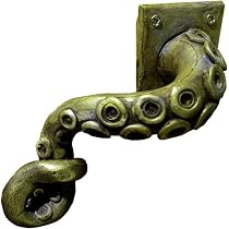 Octopus Tentacle Door Handle - Resin Vintage Steampunk Cabinet Pull, Unique Furniture Hardware