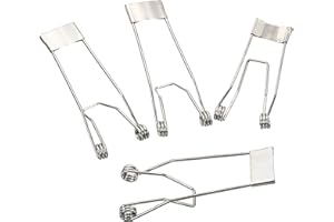 PATIKIL 60x22mm Downlight Spring Clips, 10 Pack Emitting Diode Recessed Lighting Accessories Securing Clamps for Ceiling Lamp