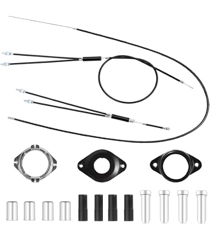 Harilla Kit Câbles De Frein Gyroscopiques Pour Vélo BMX - Système Freinage Motocross Sport - Arrière Et Avant Câbles Système Gyroscopique Harilla Kit Câbles De Frein Gyroscopiques Pour Vélo BMX - Système Freinage Motocross Sport - Arrière Et Avant Câbles Système Gyroscopique